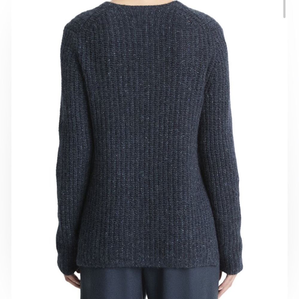 Vince Donegal Blue Cashmere Sweater, size Small, NWT - Picture 2 of 11